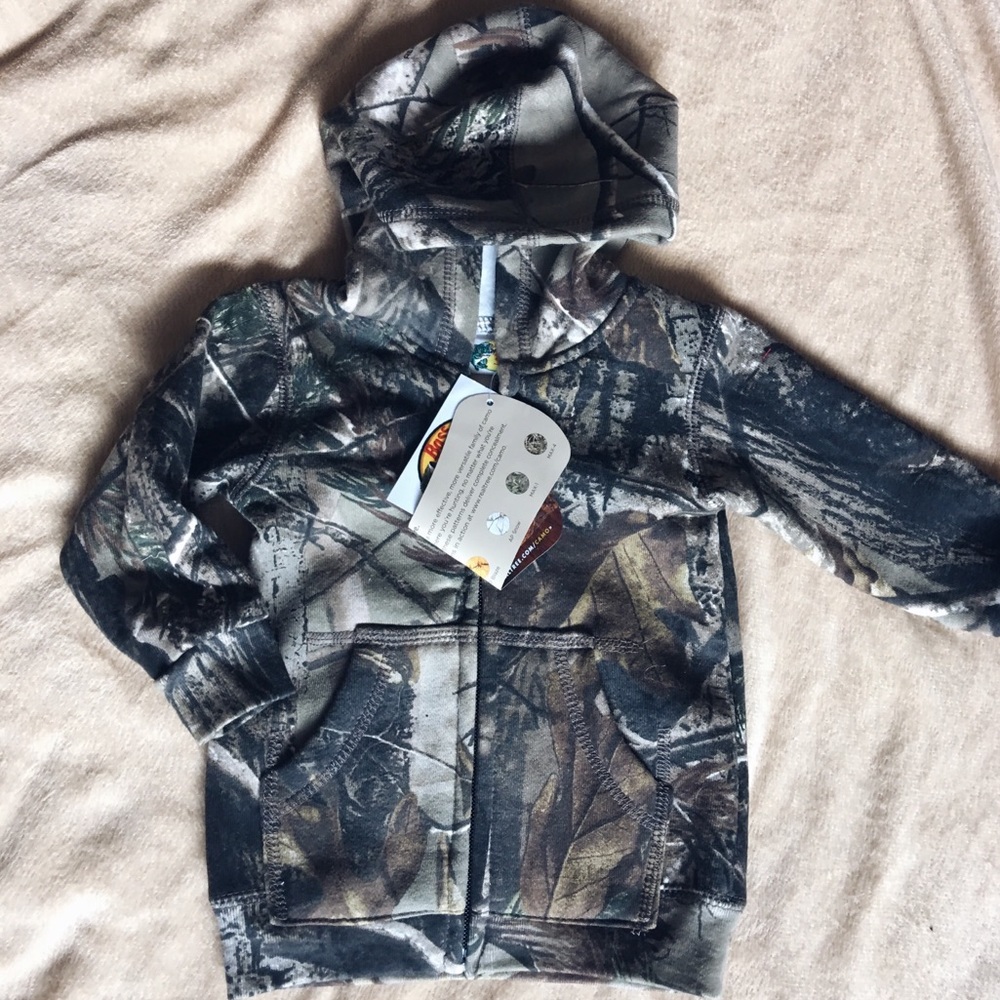 RealTree camo infant full zip hoodie jacket